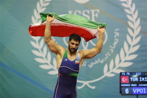 بازتاب قهرمانی تیم ملی کشتی آزاد ایران در بازی های همبستگی کشورهای اسلامی 